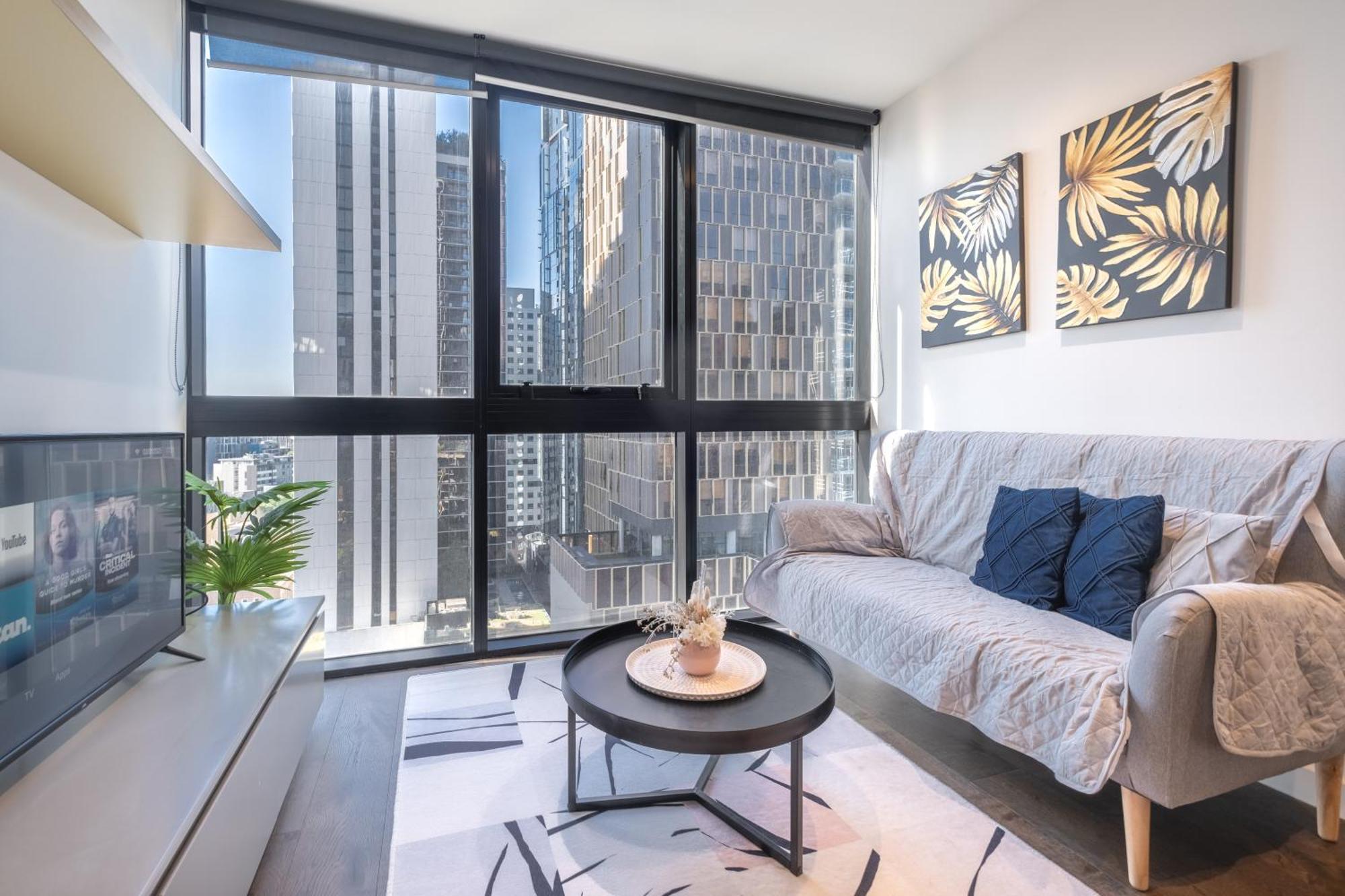 Relaxed 1Br1Ba City View Apt Wifi In Heart Melcbd Мельбурн Екстер'єр фото