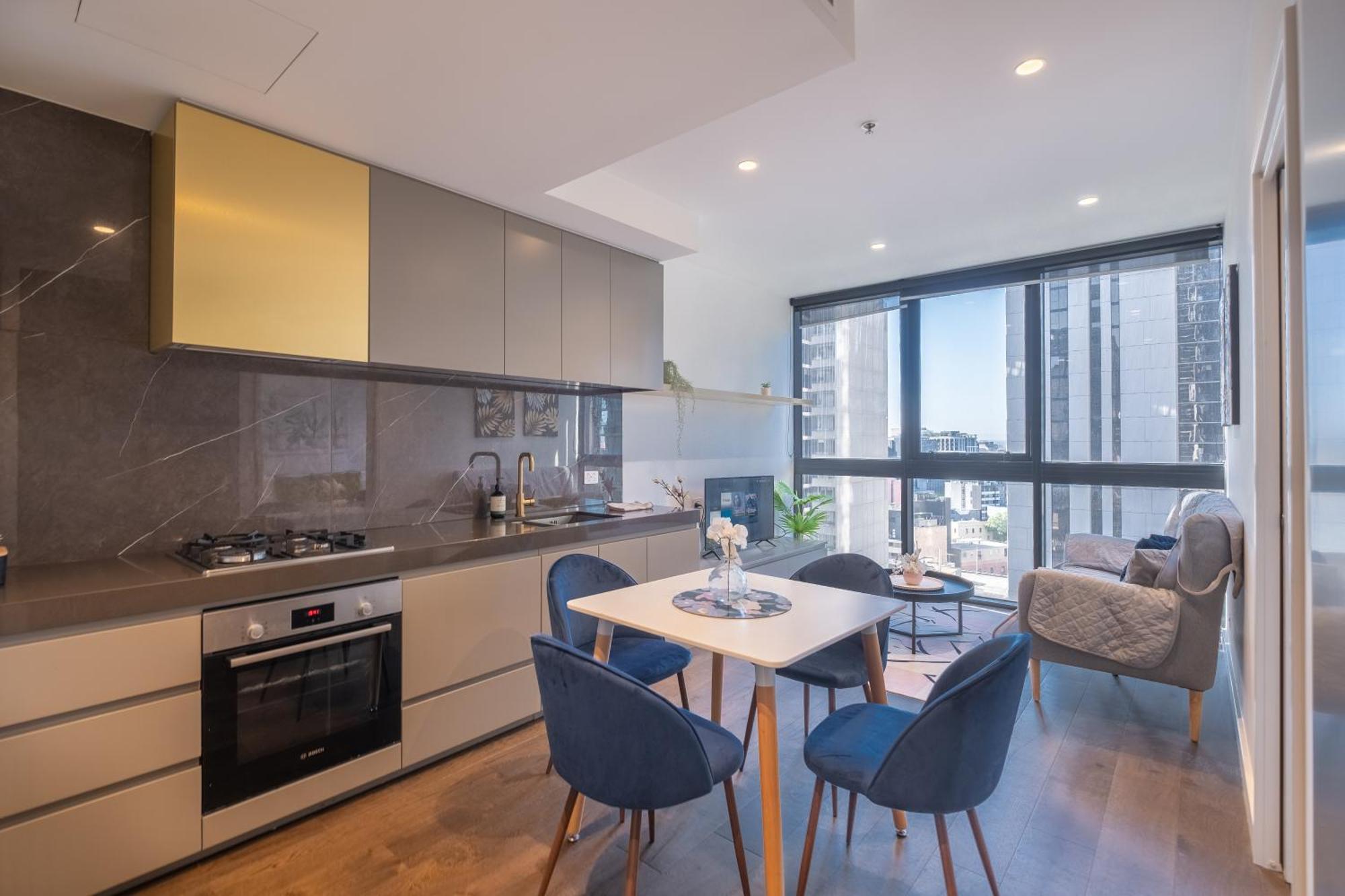 Relaxed 1Br1Ba City View Apt Wifi In Cbd Мельбурн Екстер'єр фото
