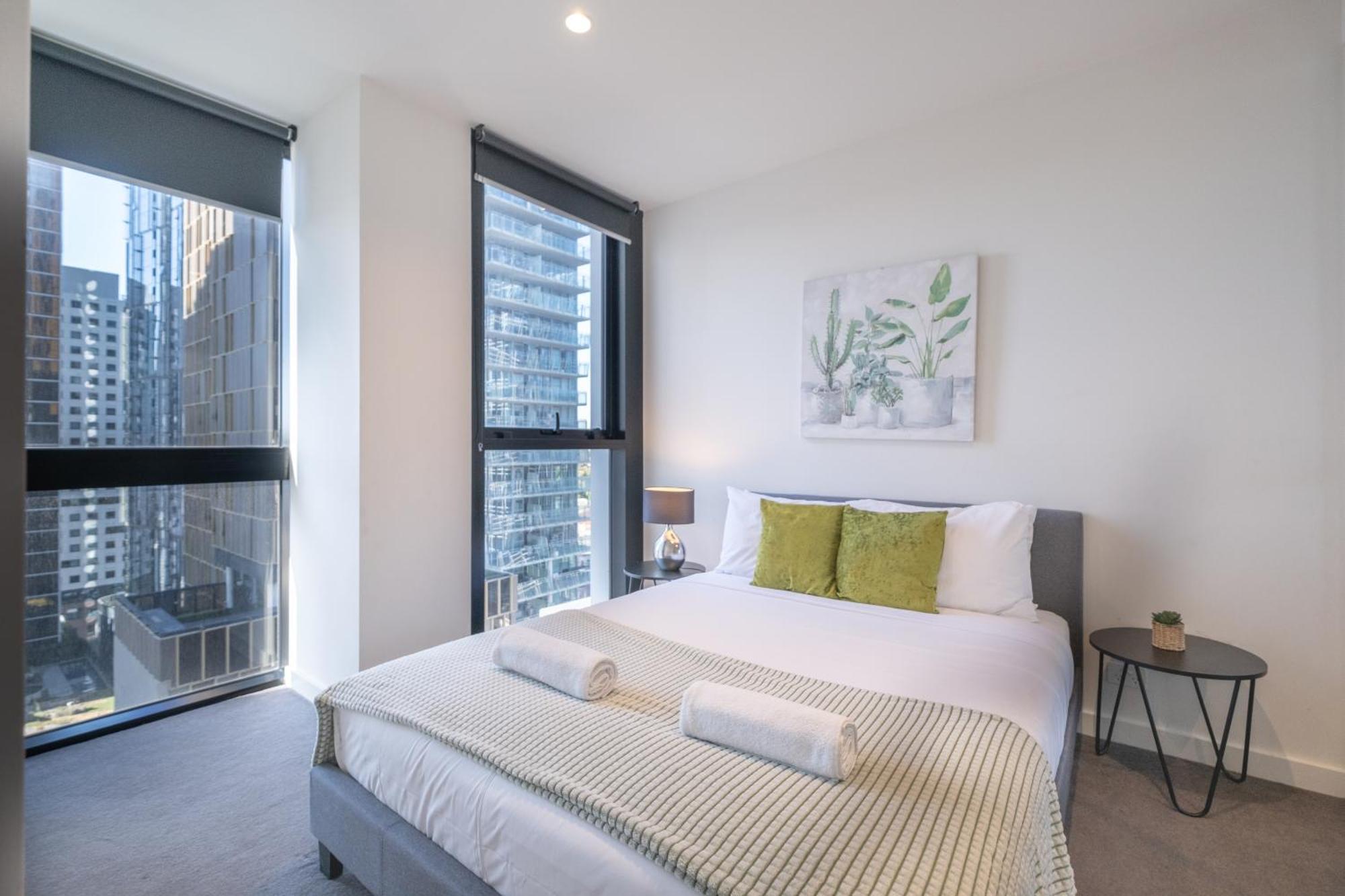 Relaxed 1Br1Ba City View Apt Wifi In Cbd Мельбурн Екстер'єр фото