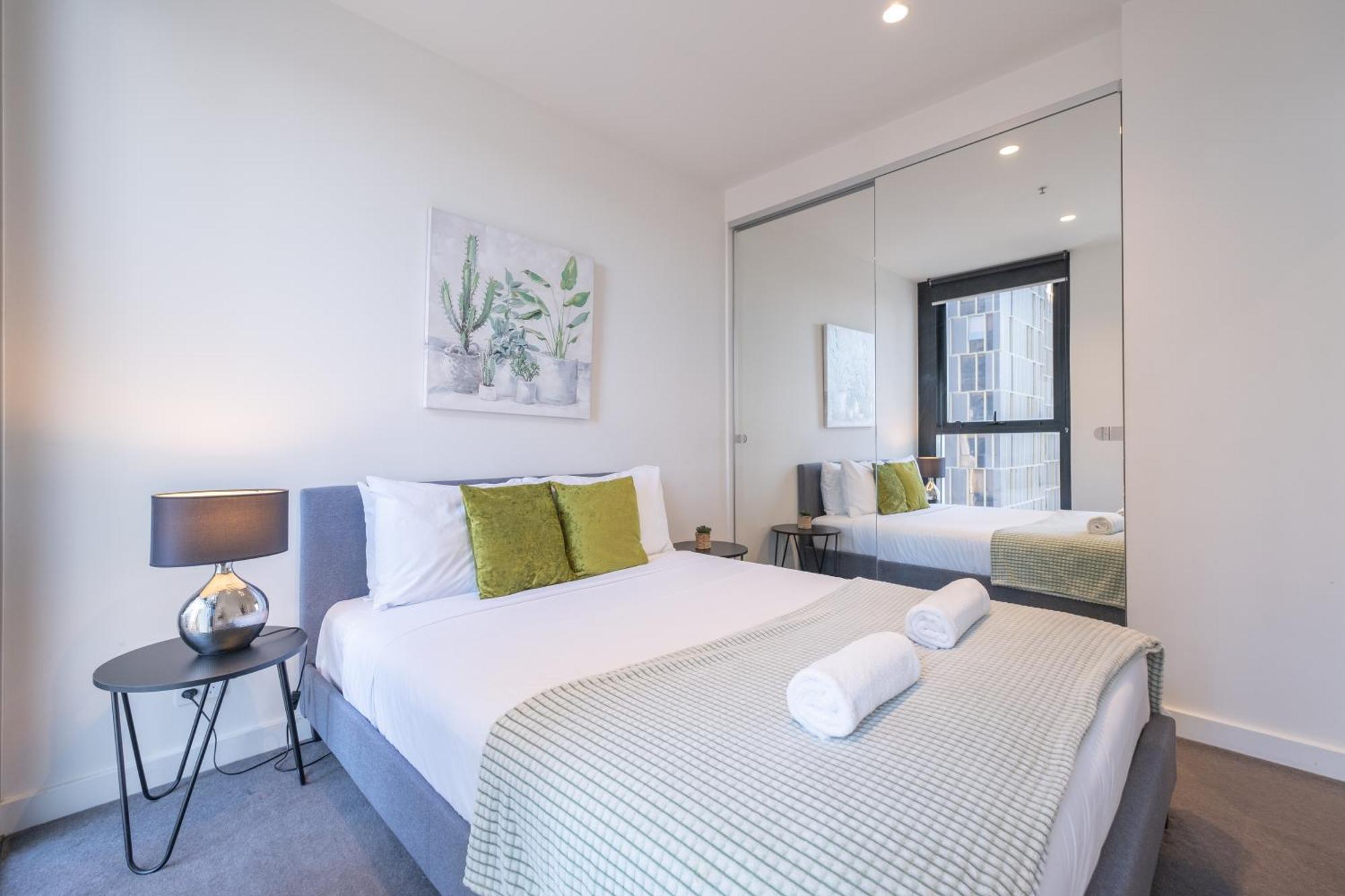 Relaxed 1Br1Ba City View Apt Wifi In Cbd Мельбурн Екстер'єр фото